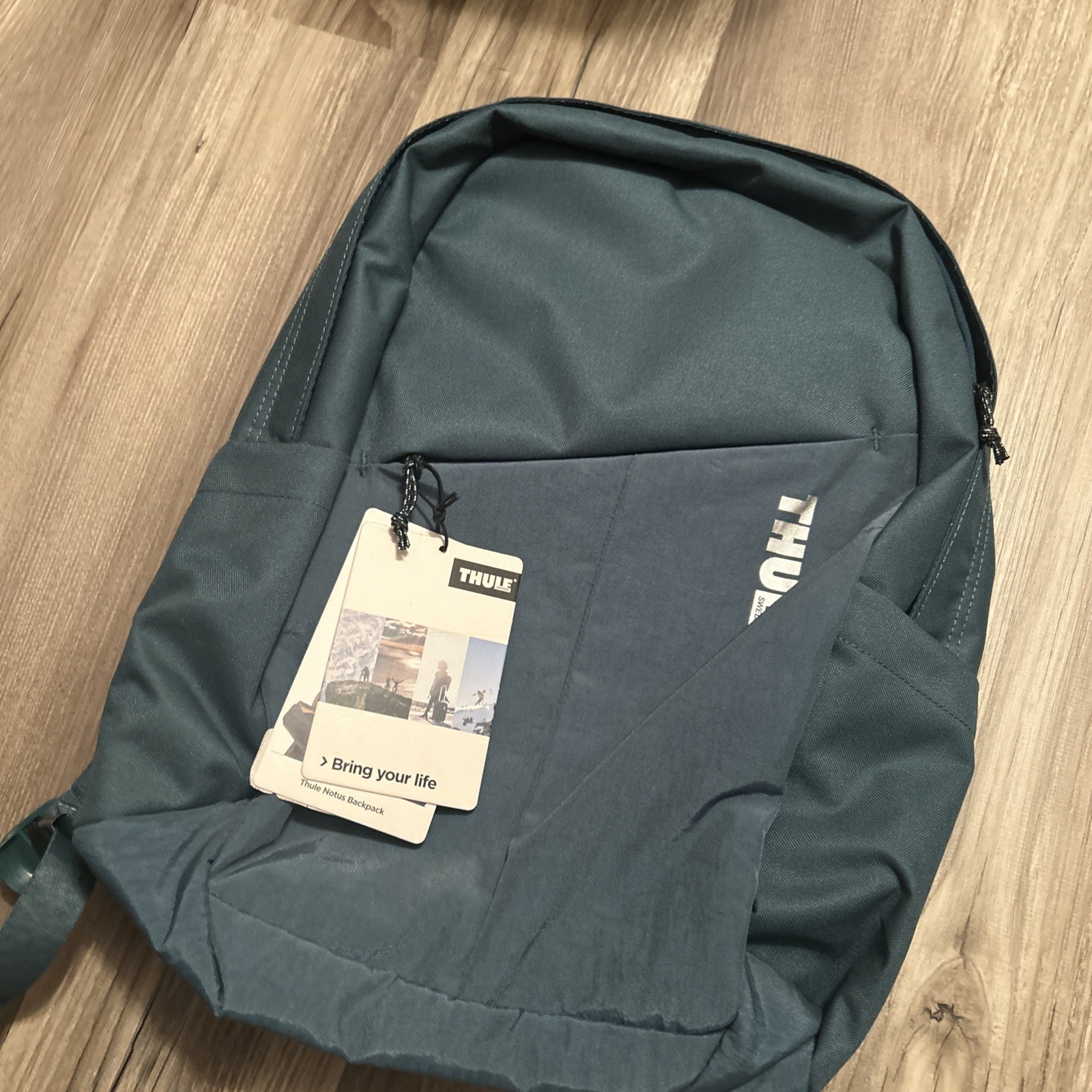 Thule Sweden Notus Backpack Teal Laptop Travel Work School Commuter 20 L