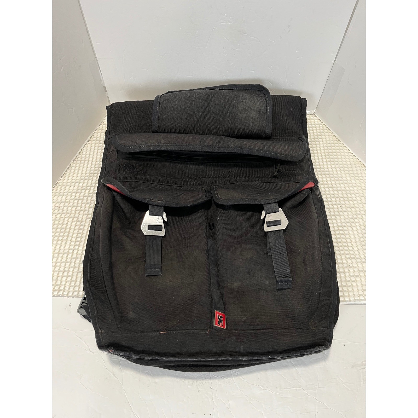 Chrome Industries Ivan Rolltop Backpack Black Waterproof Bag travel hiking