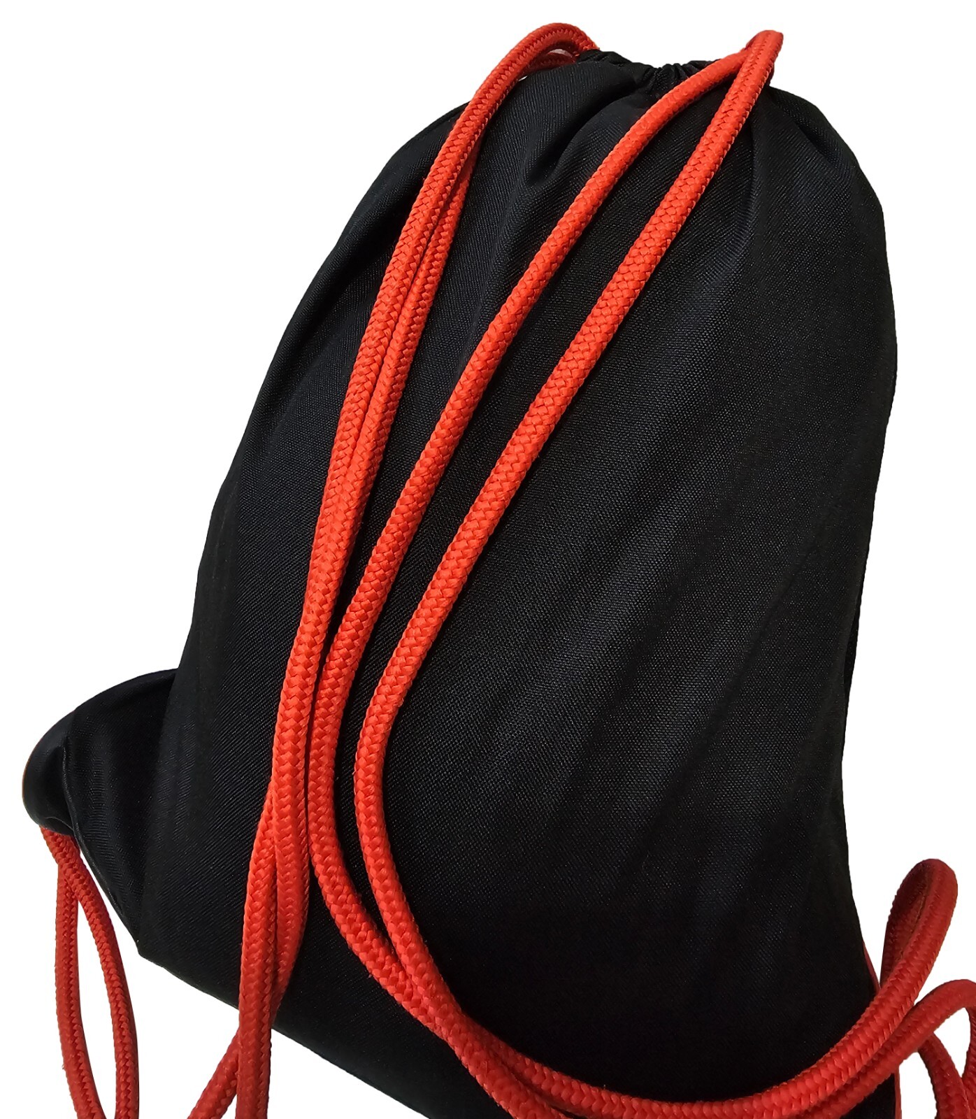 Adidas Drawstring Bag Men’s Black Backpack Size M Polyester 4 Pockets 2 Zippers