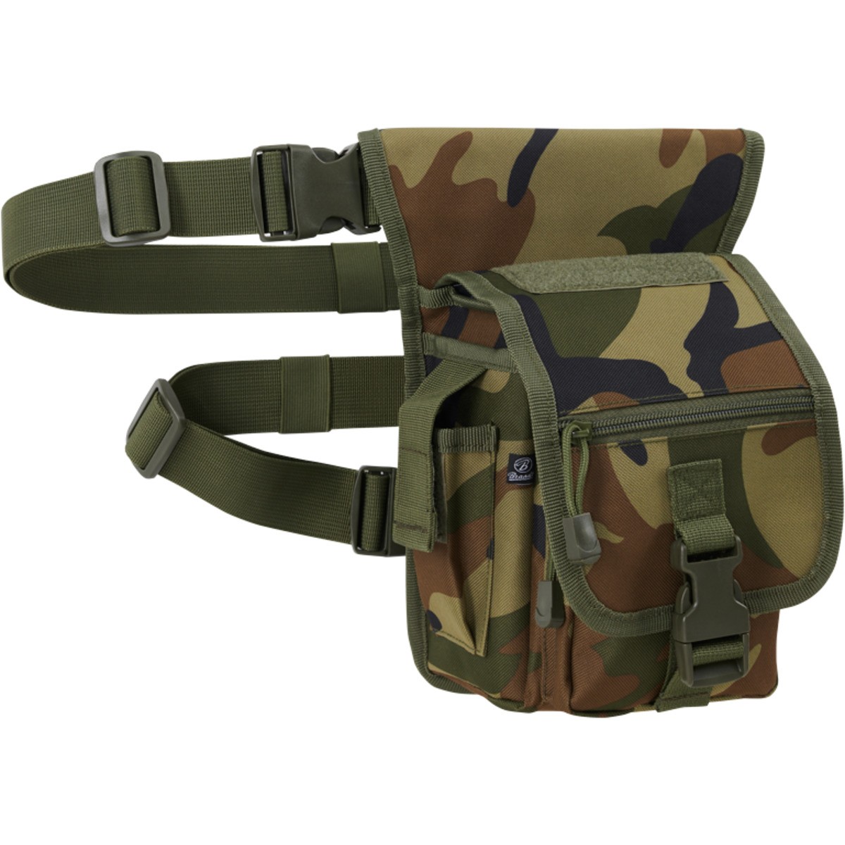 Brandit Side Kick Bag Adjustable Waist and Thigh Strap Zipper Bag