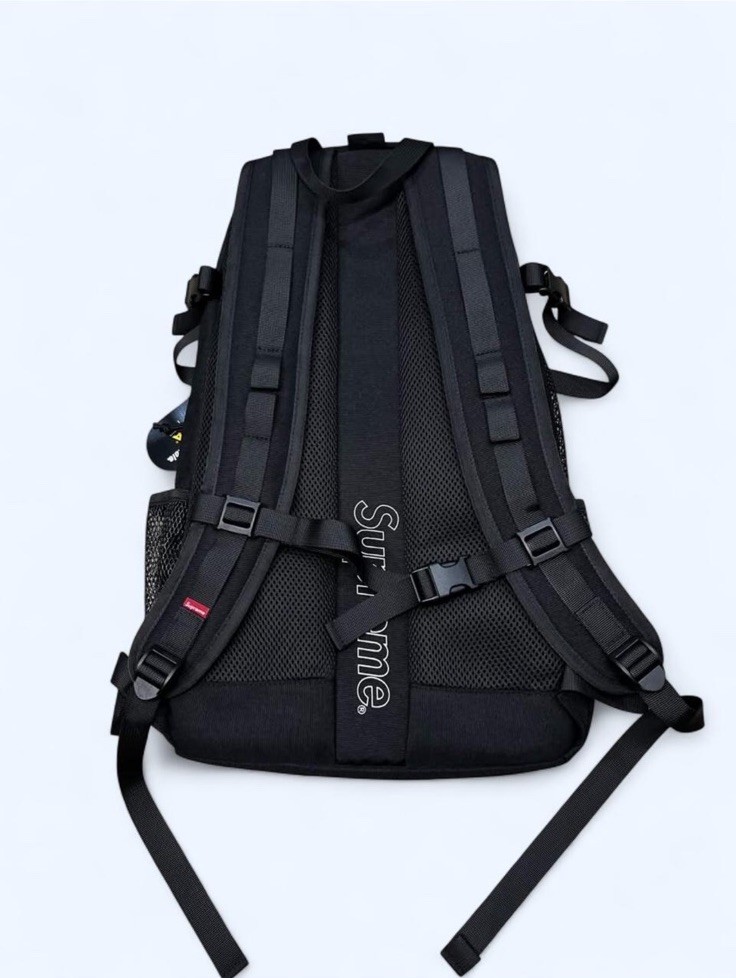 Supreme SS20 Backpack Black, Water-Resistant, Reflective Excellent Condition.