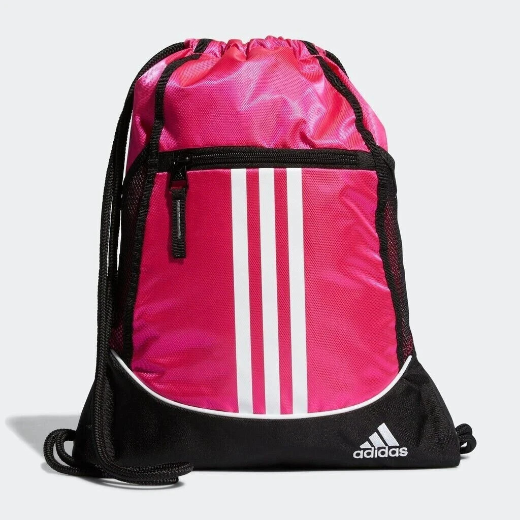 Brand New adidas Alliance II Sackpack Pink/Black/White