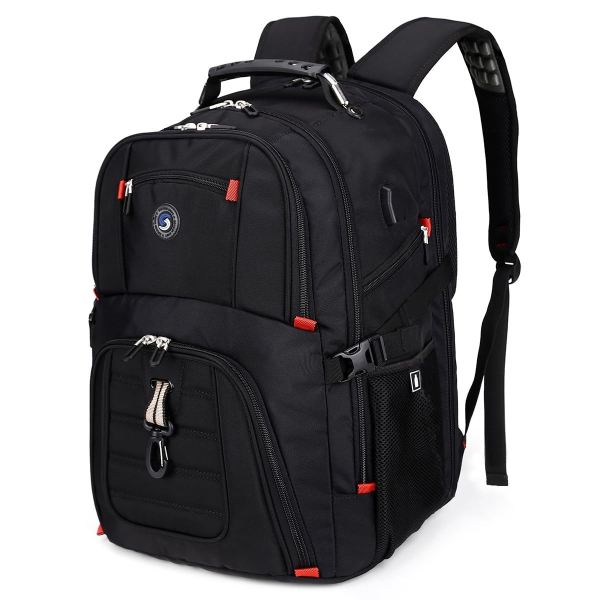 Extra Large 50L Travel Laptop Backpack with USB Charging Port, College High