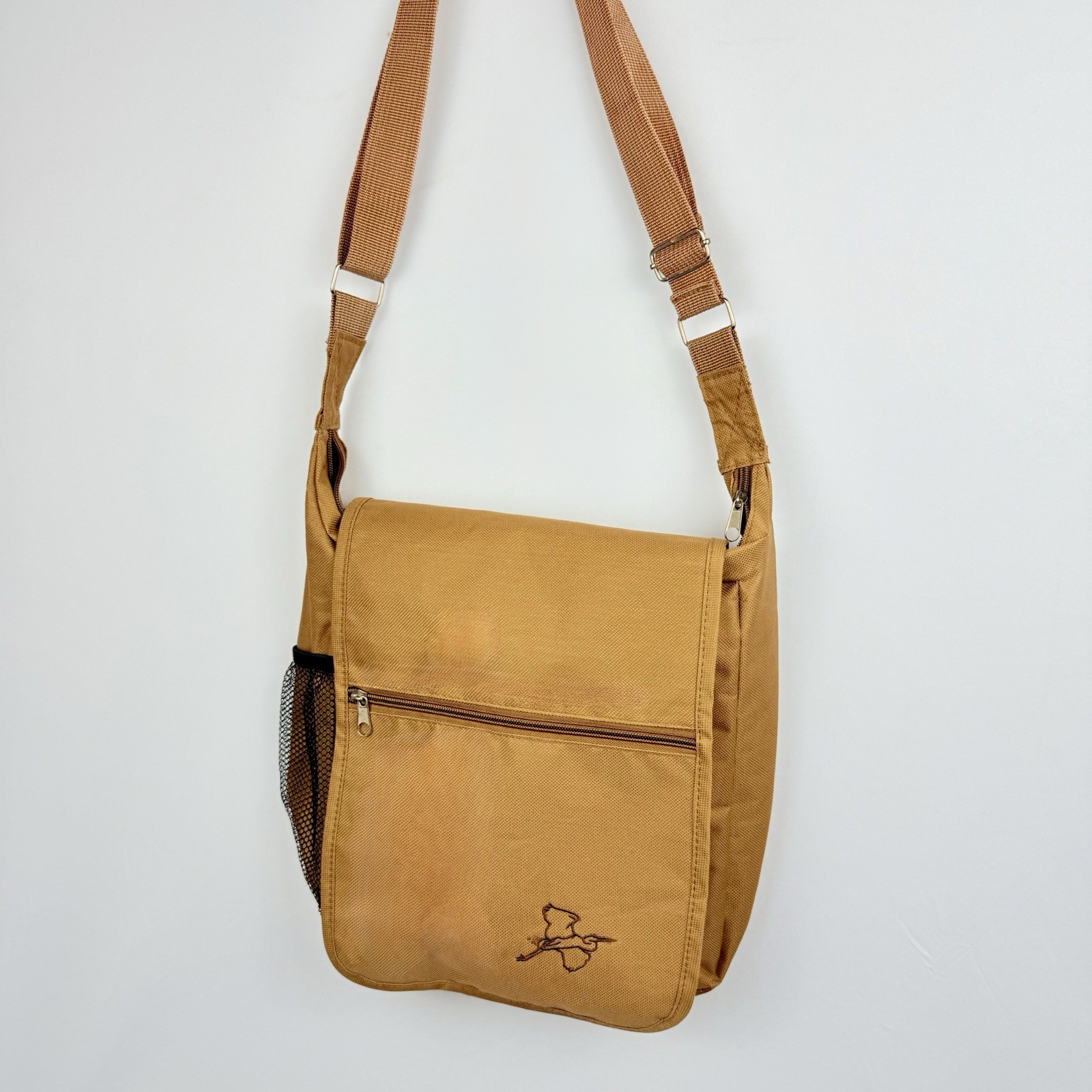 National Audubon Society 11” x 12” Multi-Pocket Khaki Field Bag