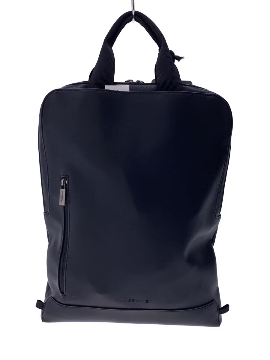 Moleskine Vertical Device Bag Sac PC Backpack Leather BLK