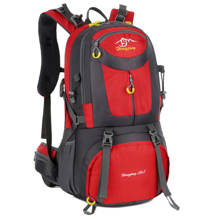 Large Capacity Waterproof Travel Backpack Mountaineering Camping Bag 40L 50L 60L