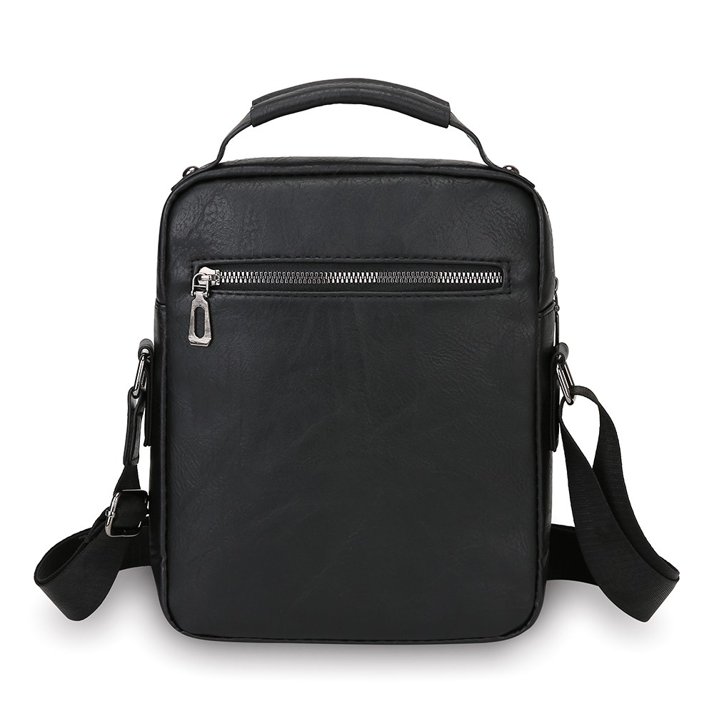 Men’s Shoulder/Messenger Bag Business pu Leather 8″ Handbag Outdoor Sport Bag
