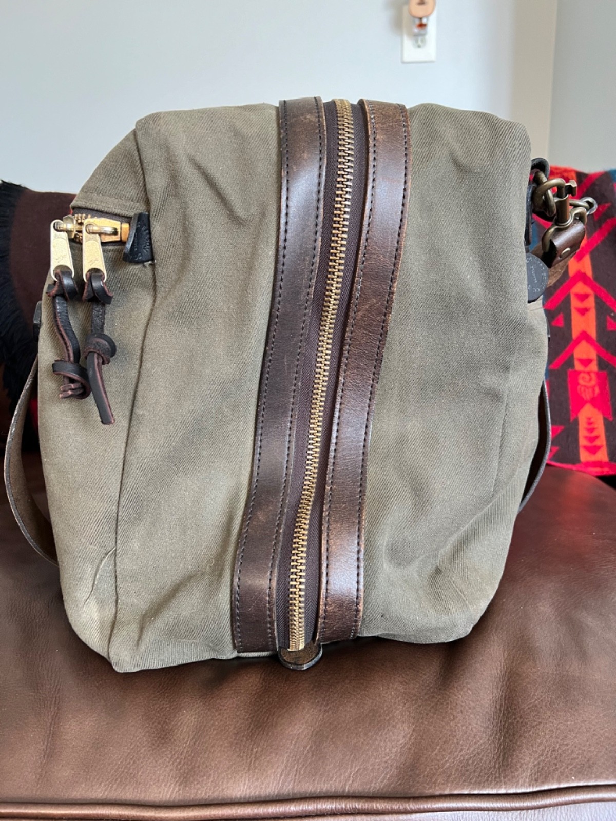 Filson Pullman 243 Large, 90’s Talon Era, Rare Find in Otter Green, Made in USA
