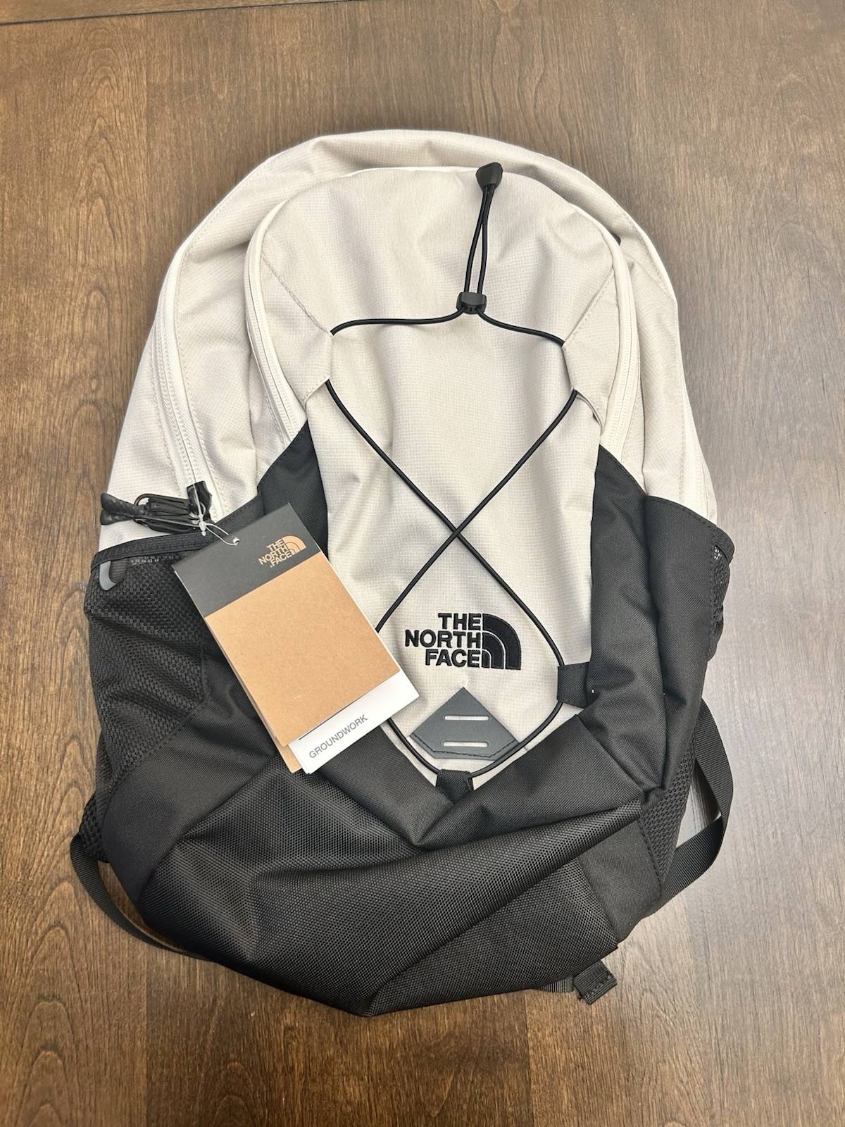 The North Face Backpack Beige/Black 29L Laptop Compartment New