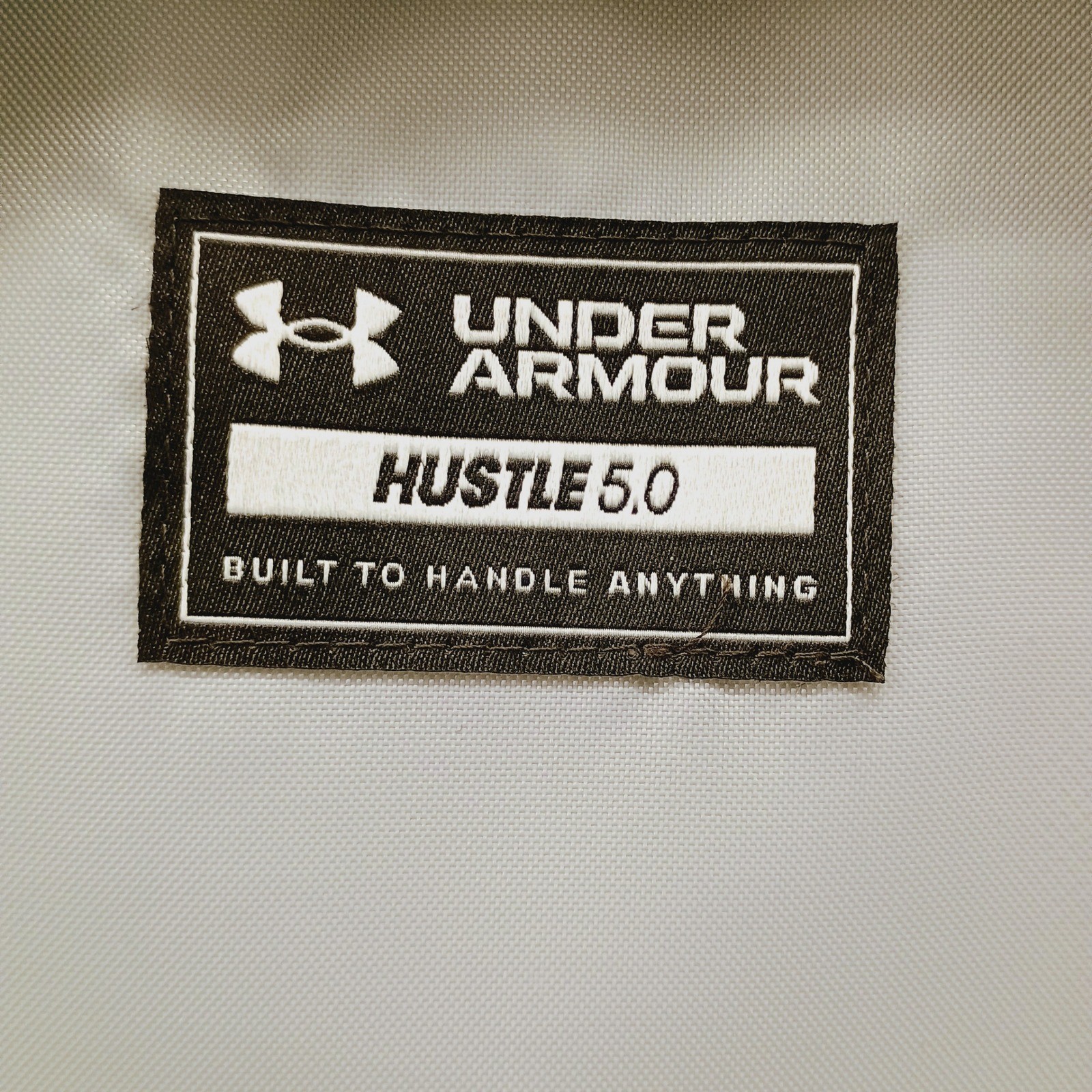 Under Armour Hustle 5.0 Backpack Navy Blue UA Storm Laptop Bag 1361176-408 OSFA