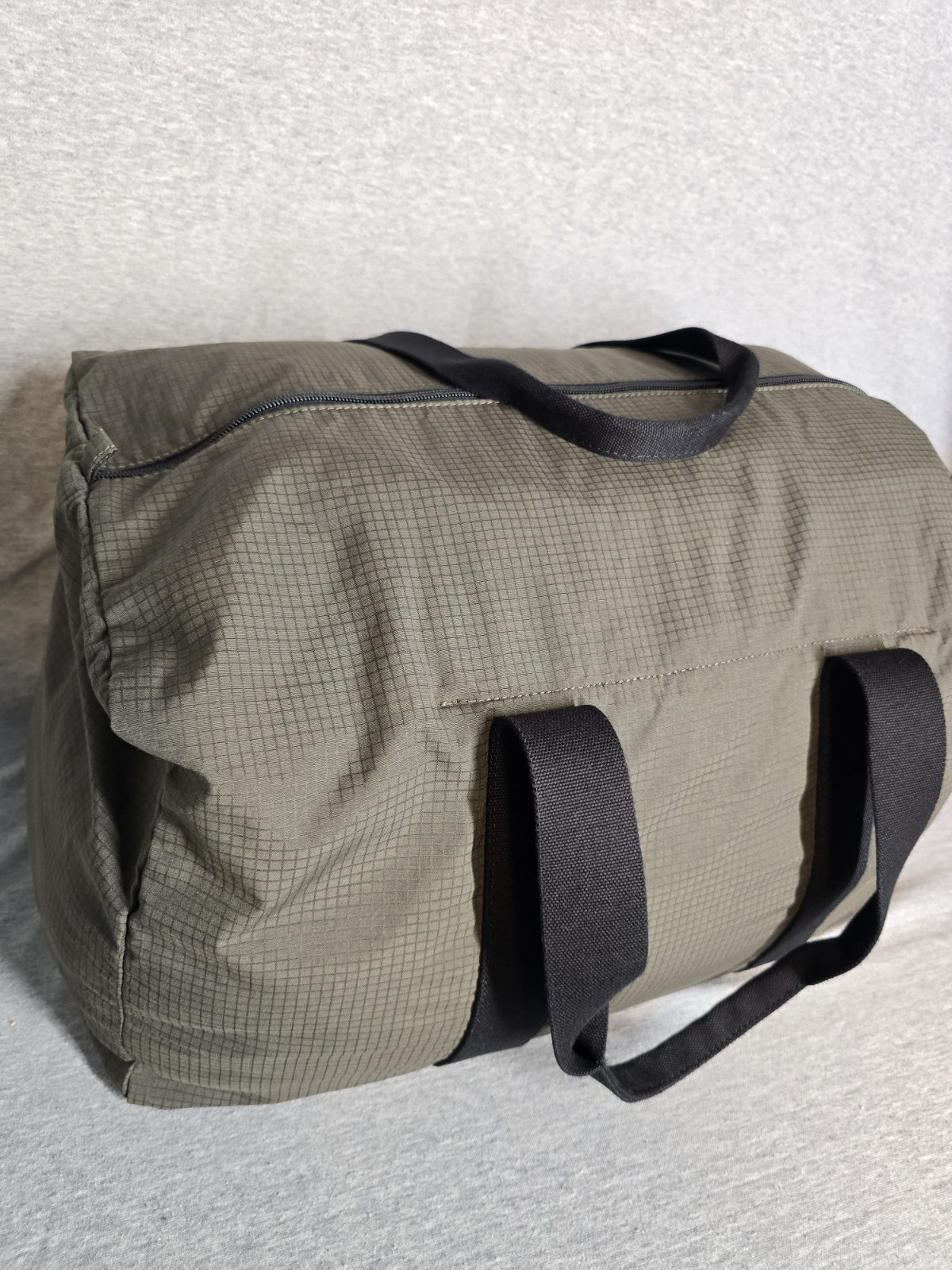 Jack Spade NYRU2498 Packable Ripstop Duffle Bag Lightweight Travel Gym Olive