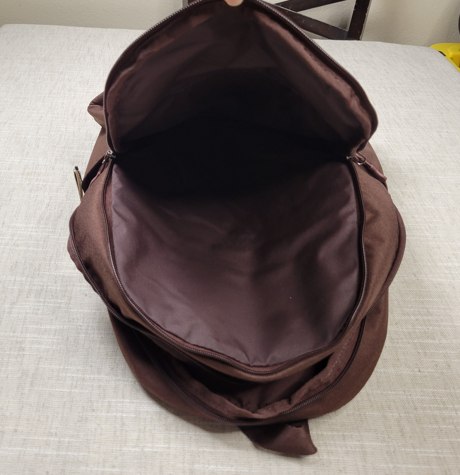 NIKE Elemental Premium Backpack 21L Brown Black Tech Pack Zip Sportswear