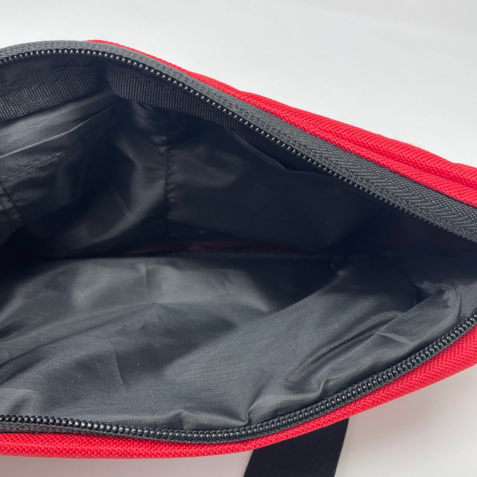 APL Athletic Propulsion Labs Red Canvas Fanny Pack Waist Bag Adjustable Strap