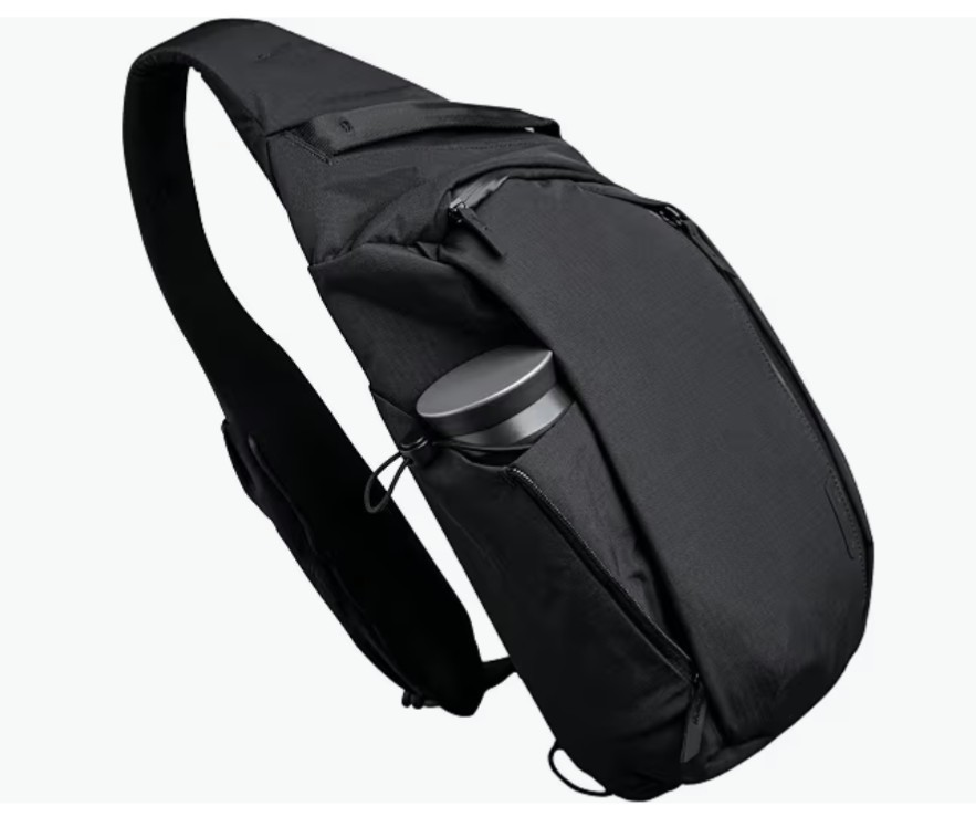 Alpaka Metro Crossbody Bag Black Axoflux 210D Right Shoulder Backpack Travel