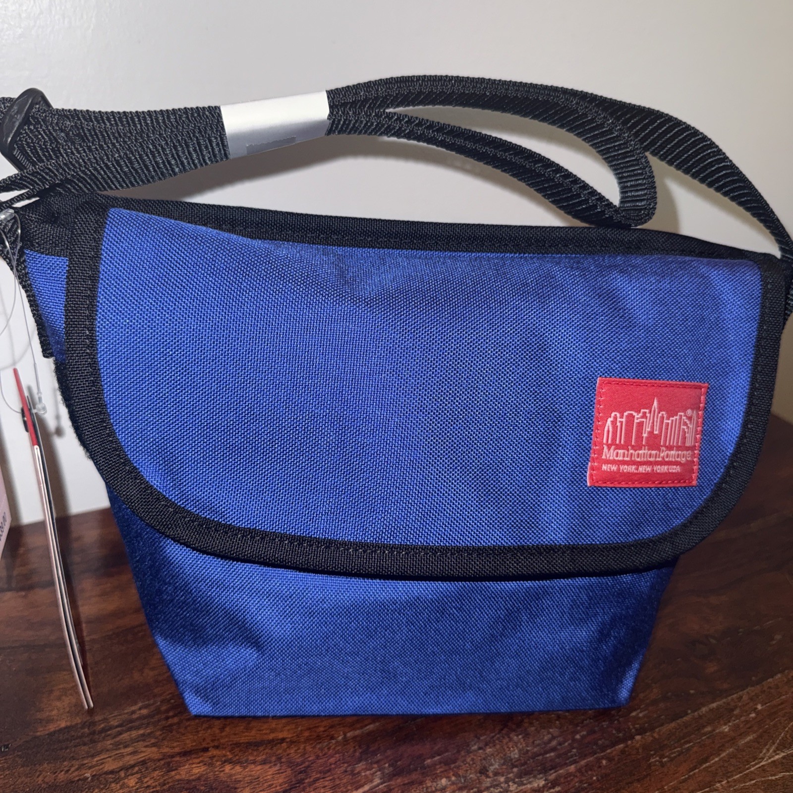 Manhattan Portage Messenger Bag Blue New