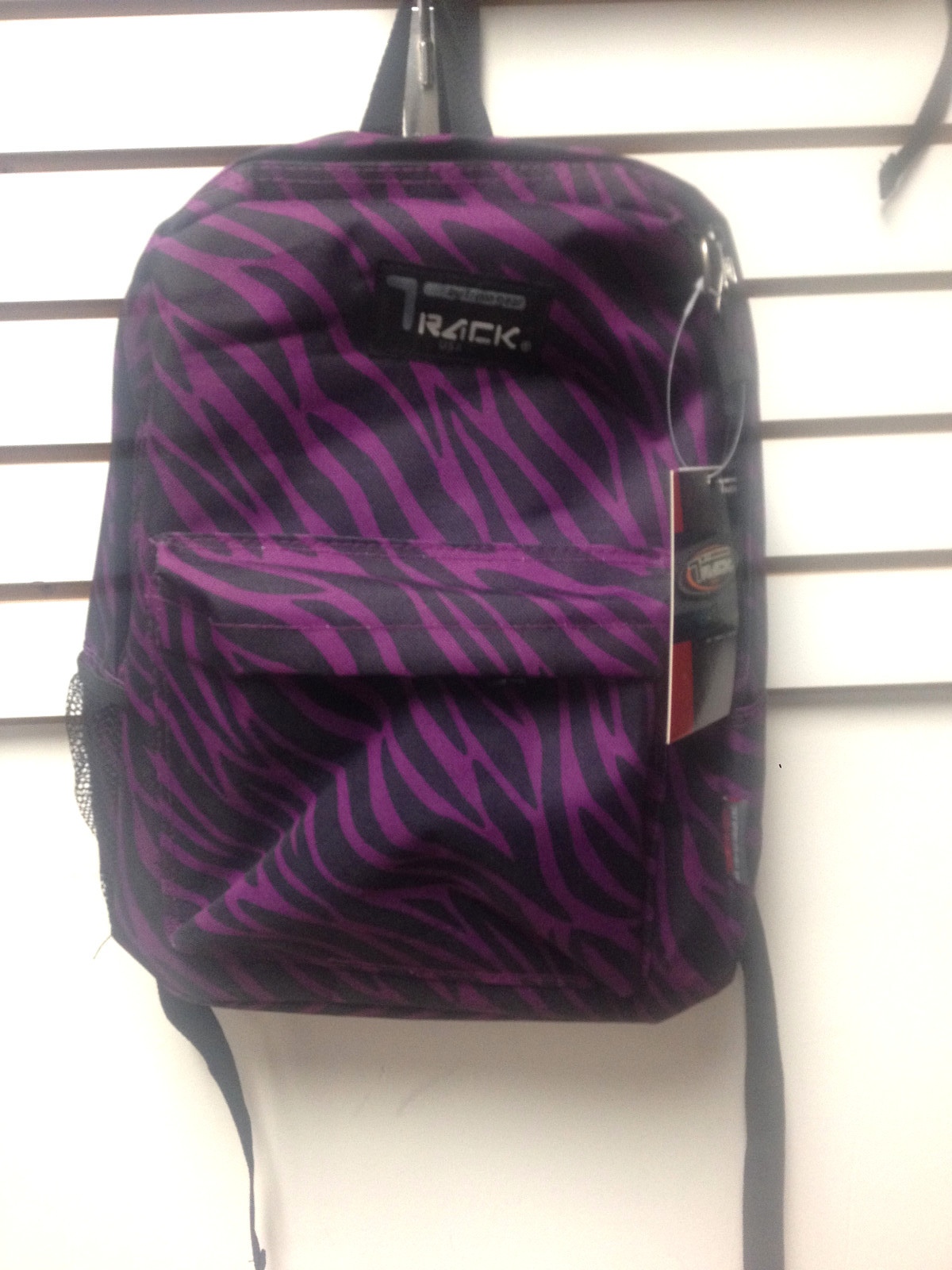 Purple Zebra Backpack School Pack Bag 205 Stripes Back Pack Free Shipping New