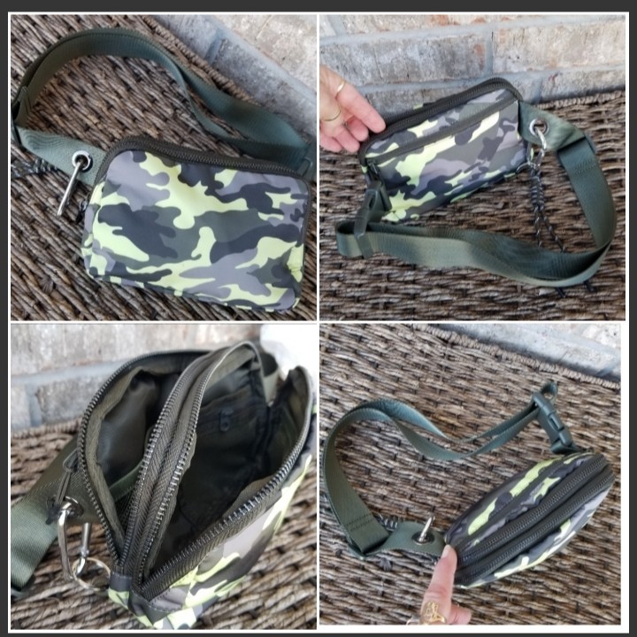 Nylon Unisex CAMO Waist Pack* Sling Bag (8x5x2) Crossbody* FannyPack