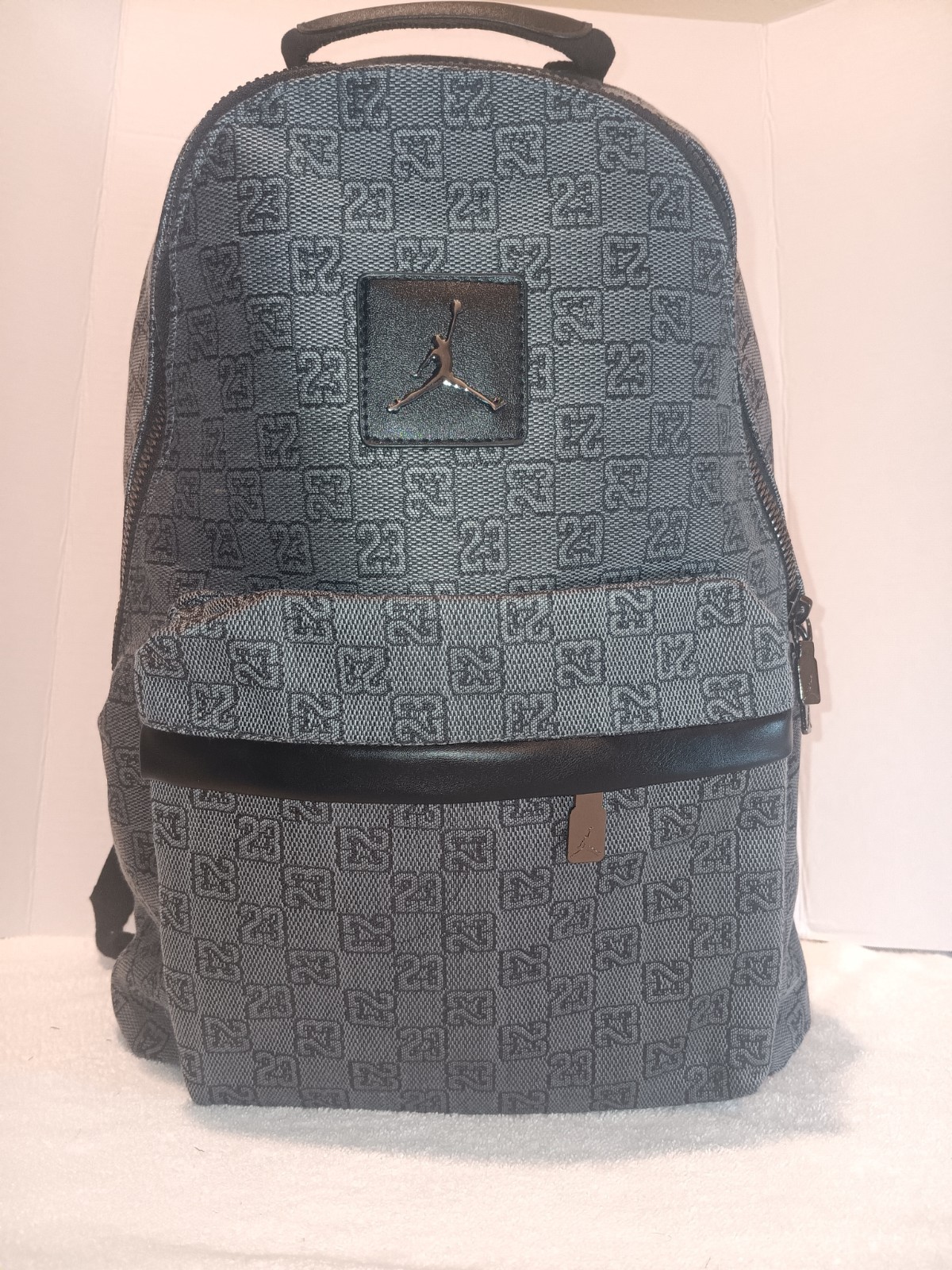 New Authentic Jordan Monogram Jumpman Backpack Black