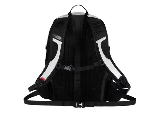 Supreme North Face SS18 Metallic Silver Backpack Borealis Brand New with Tags