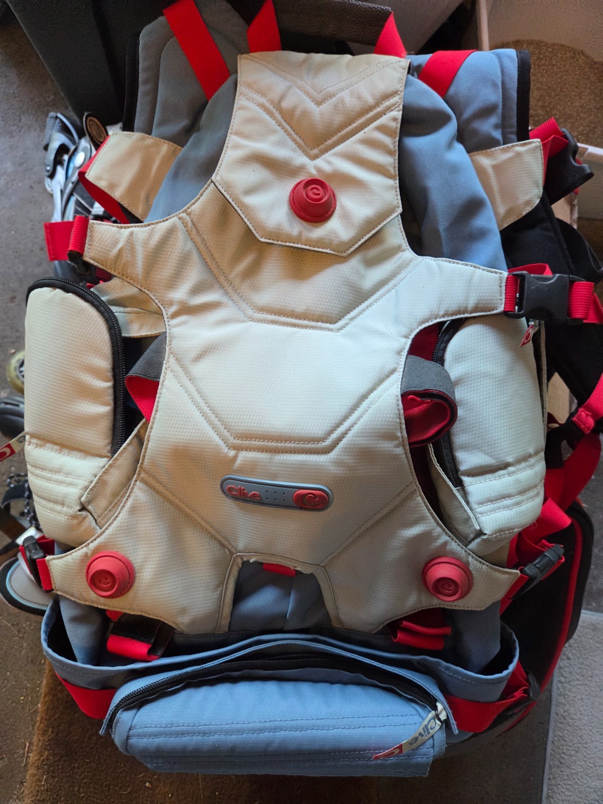 Clive Skateboard Snowboard Board Travel Backpack Bag Large Vintage Adjustable