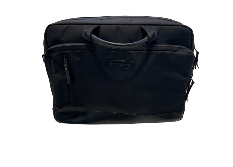 Johnston & Murphy Hudson Waterproof Briefcase – Black