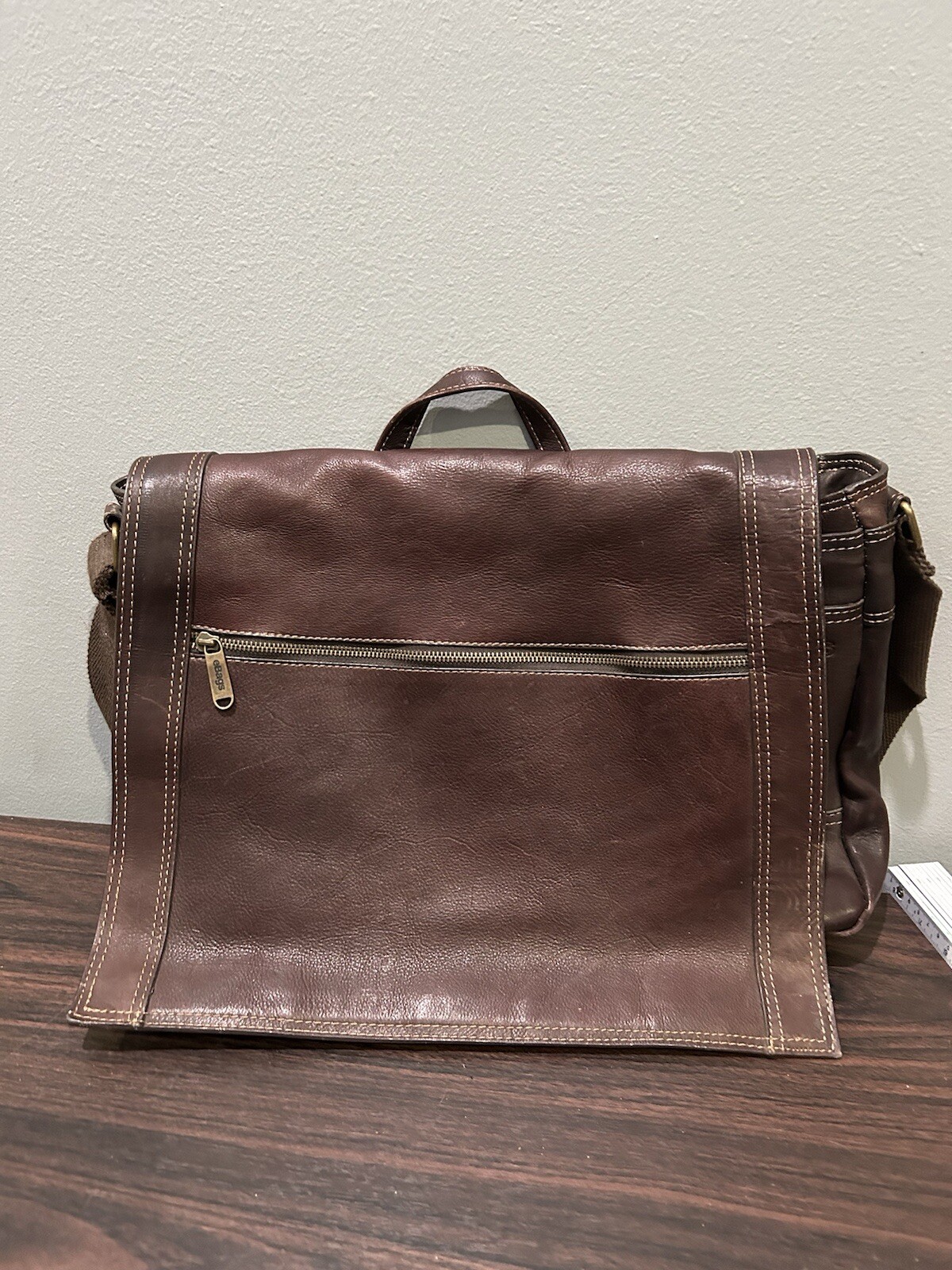 Leather computer bag men ebags