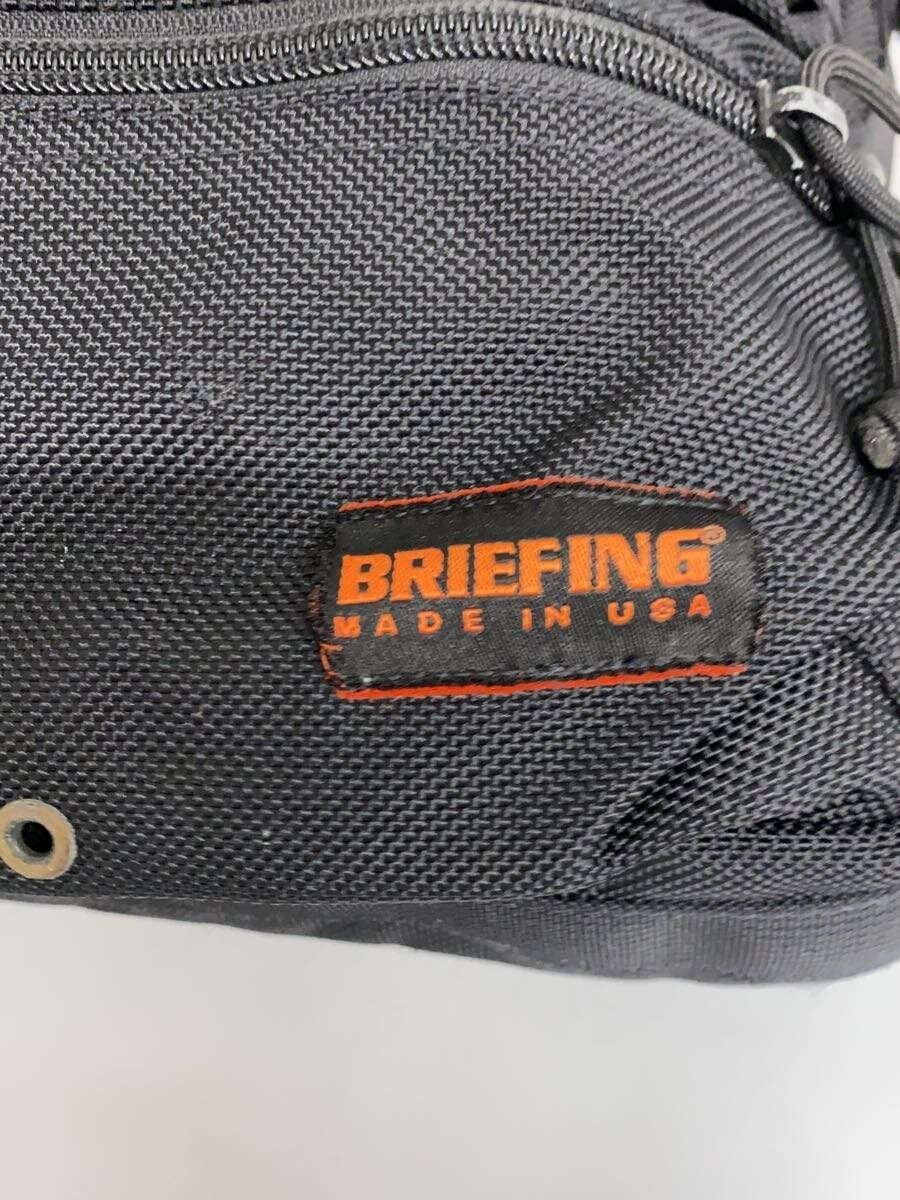 BRIEFING Briefcase Nylon Black Solid Color