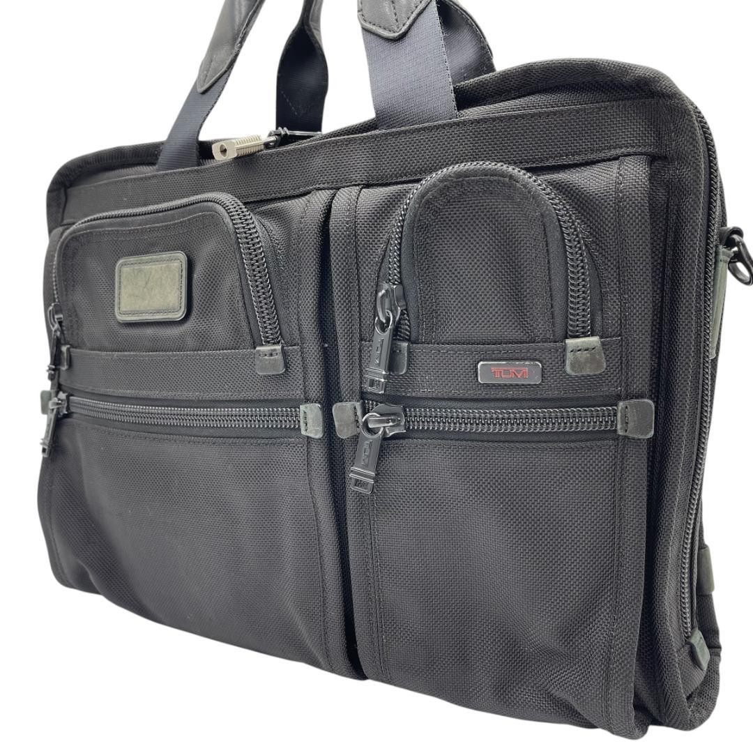 TUMI Alpha Organizer Portfolio Business Bag