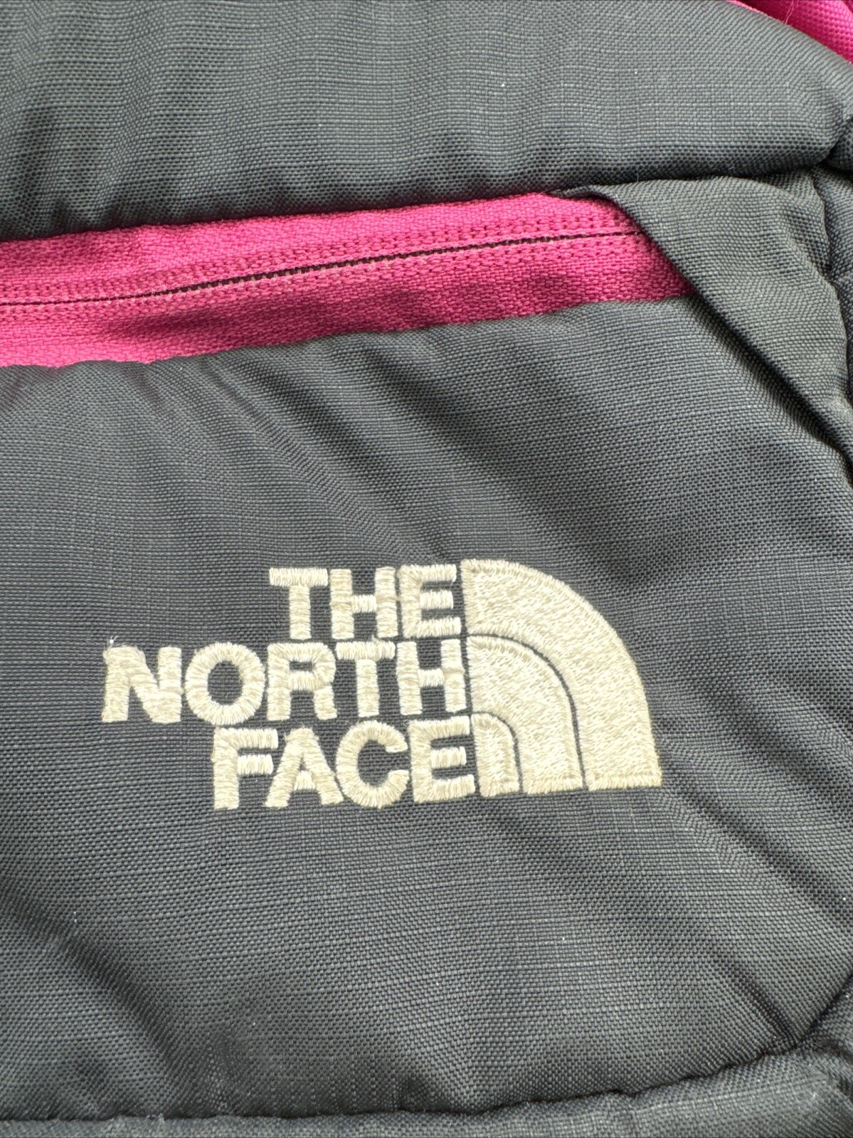 The North Face Backpack Recon Bag Travel School Gym Laptop Black Pink Flex Vent