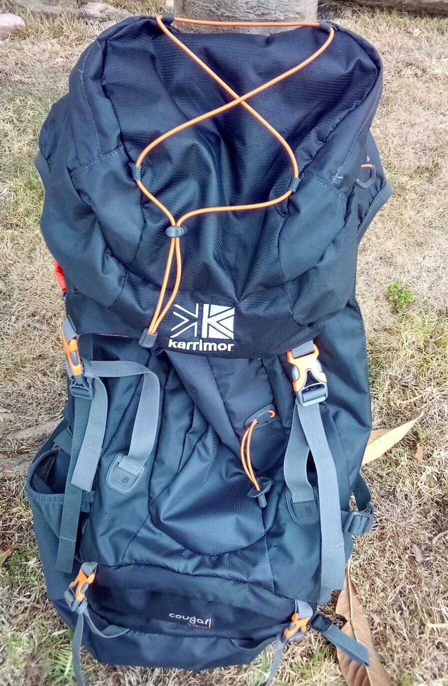 KARRIMOR backpack navy plain cougar70+10 backpack climbing Large.