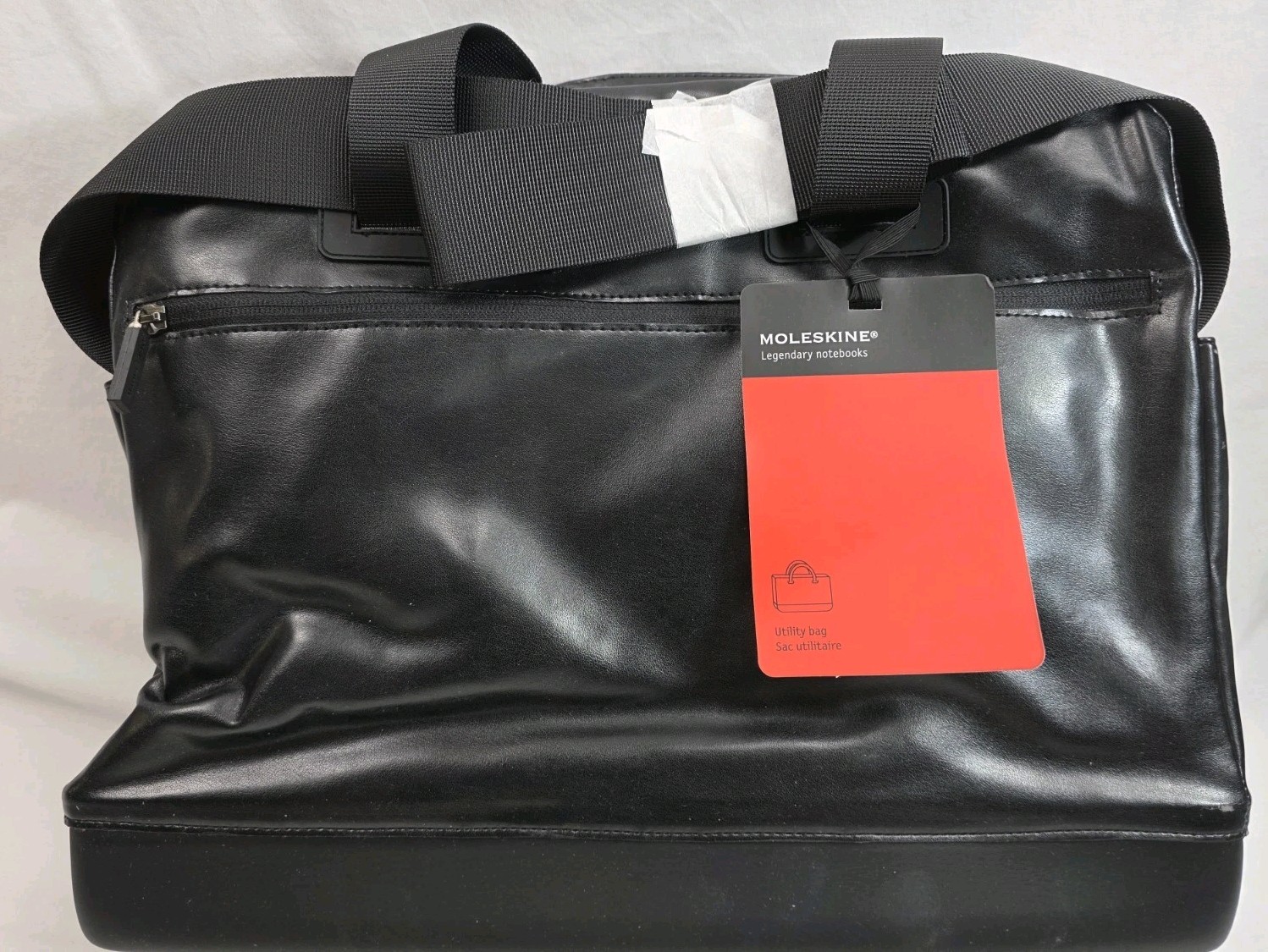 Moleskine Black Utility Bag Traveling Collection 15″ Laptop Briefcase Case NEW