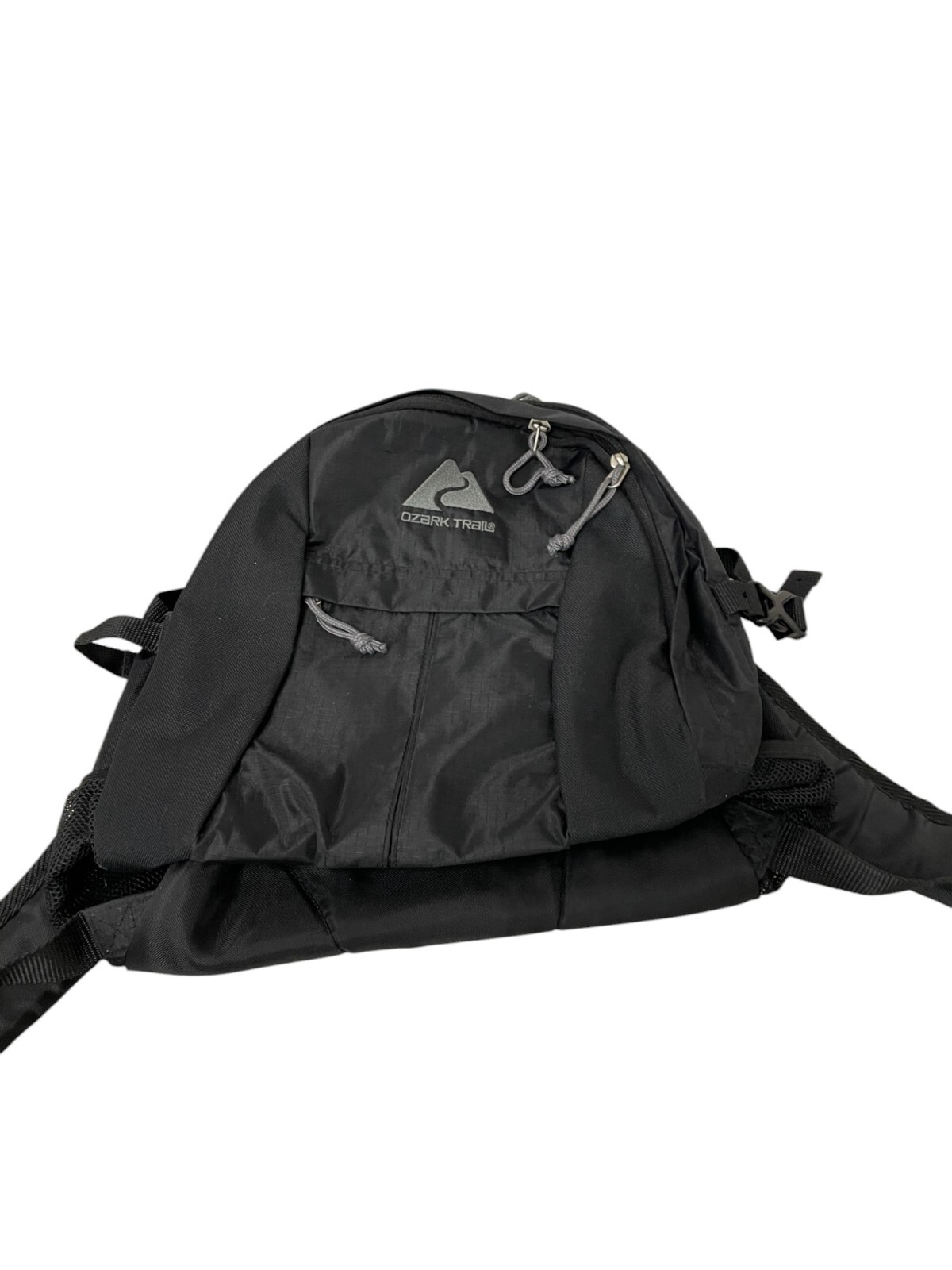 Ozark Trail Black Daily Backpack School Hiker Outdoor Polyester Adult 25 Liter