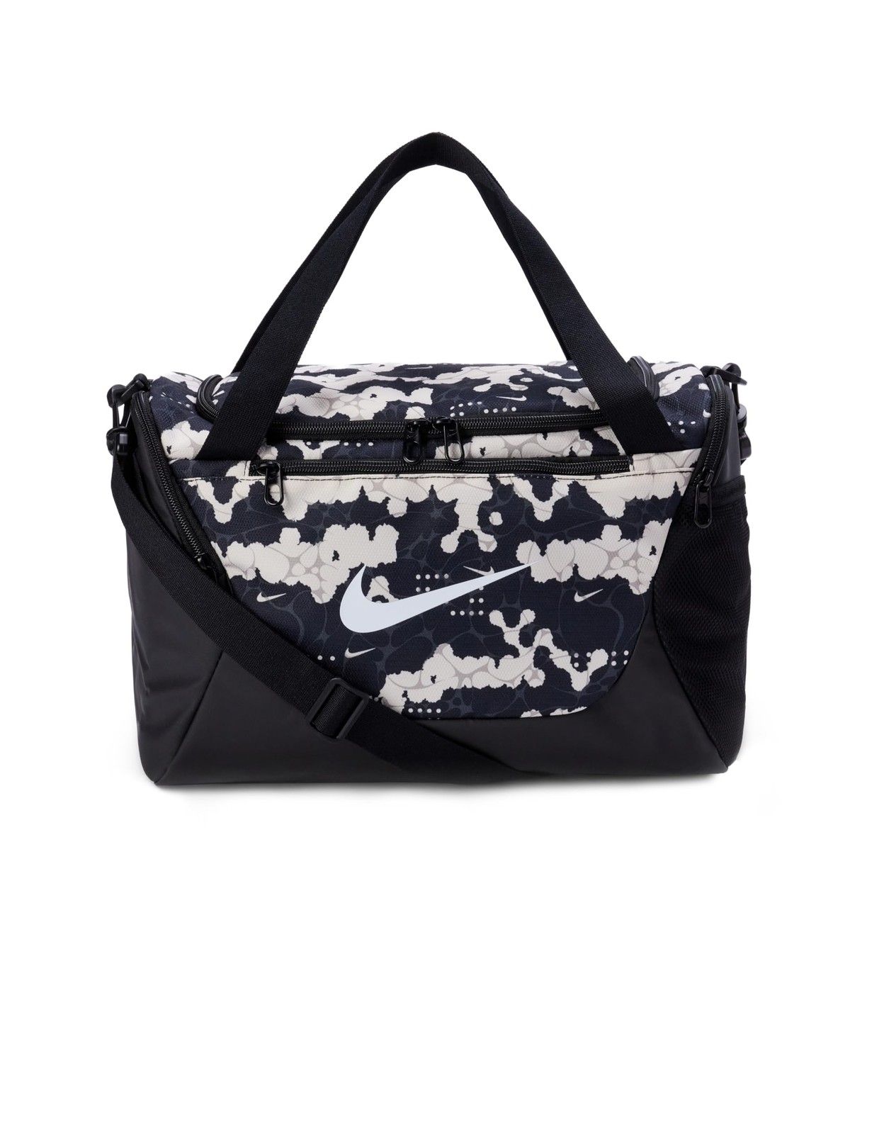 Nike Brasilia Duffel Bag Small 40L Chalk Black White MISC