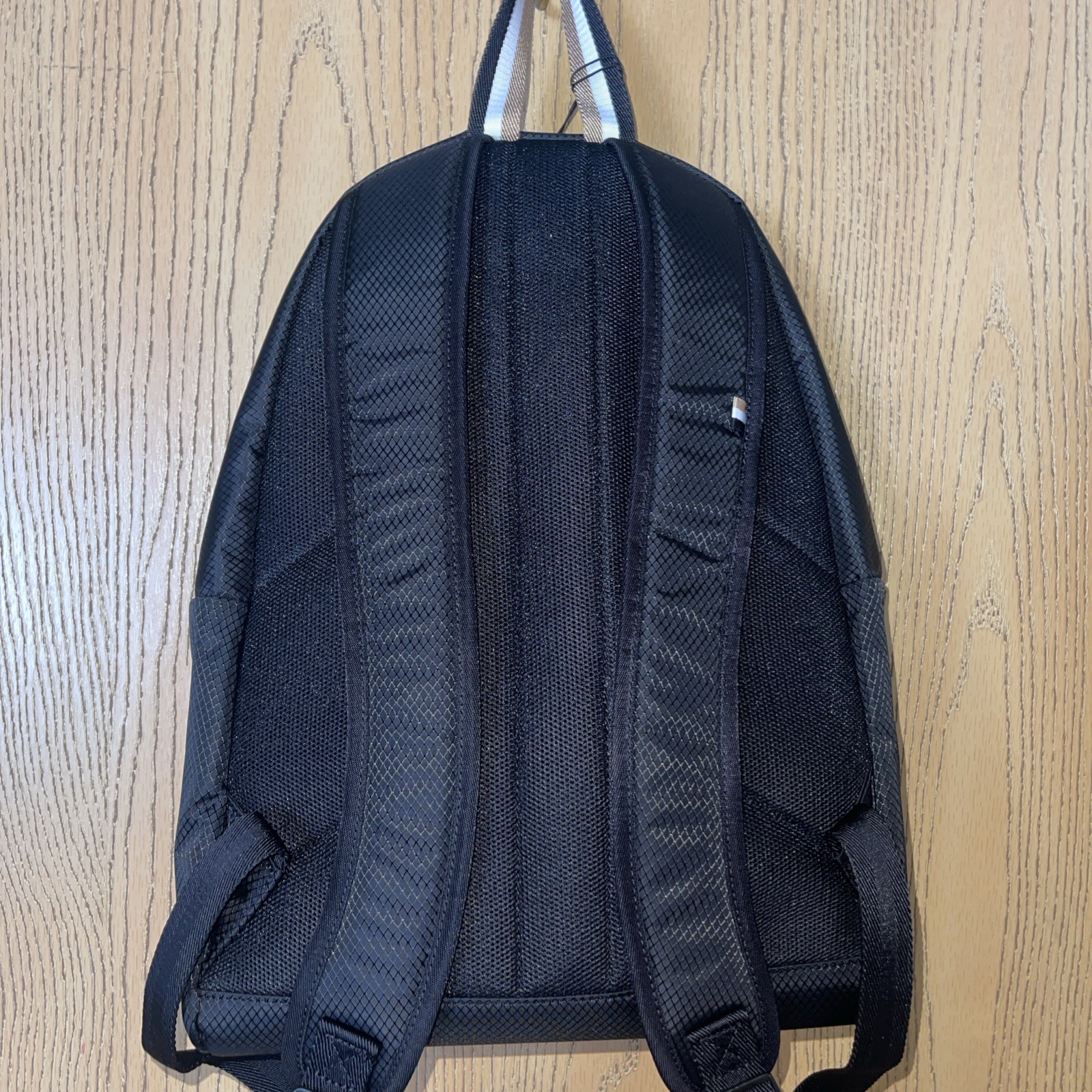 Hugo Boss Logo Pixel Mens Backpack -Black NWT