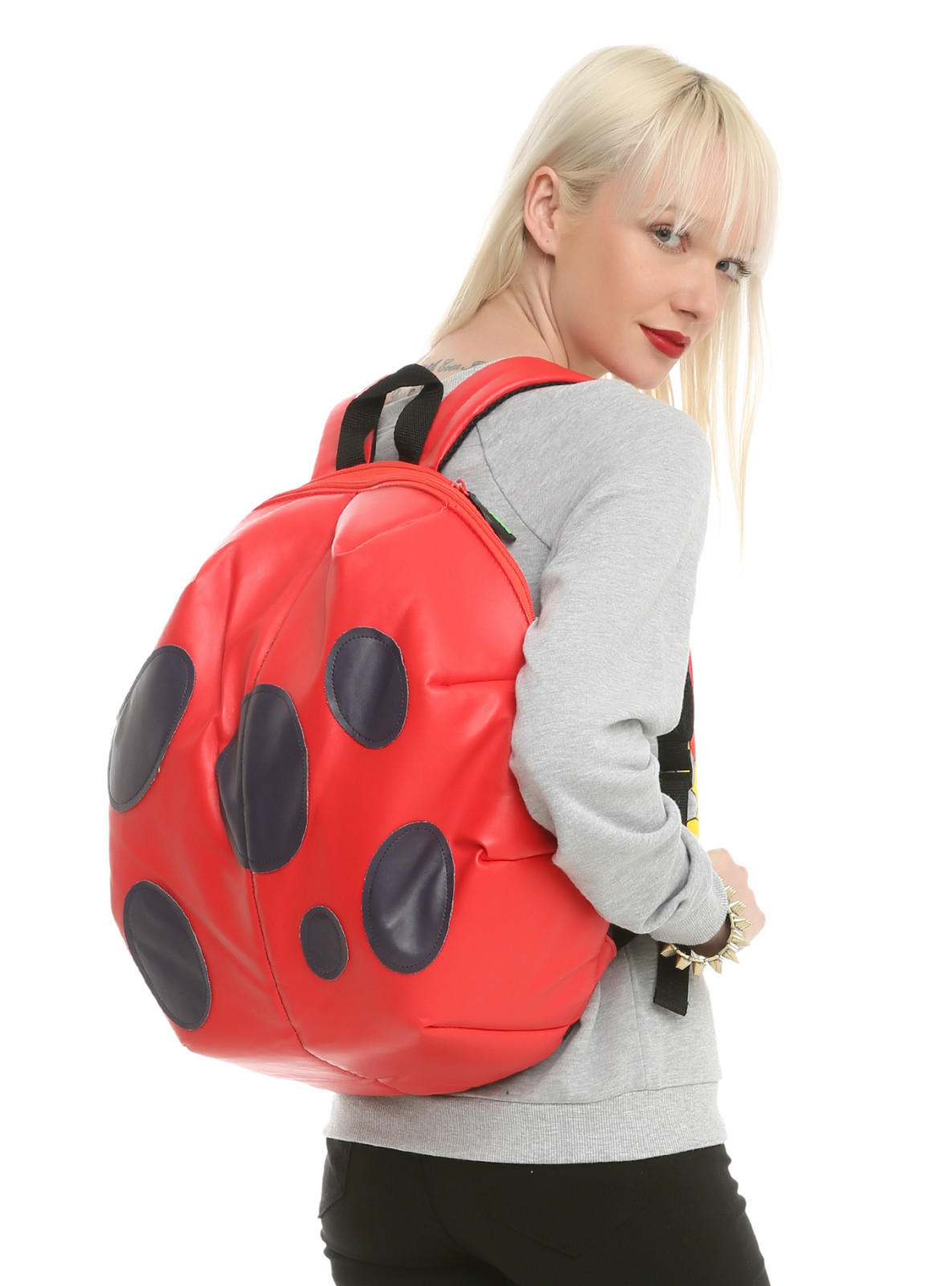 Cartoon Hangover Bravest Warriors Catbug Suit-Up Hooded Backpack Book Bag NWT!