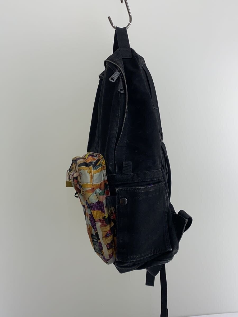 Authentic PORTER Canvas Backpack Multi-Color 12cm Depth 44cm Height 29cm Wide