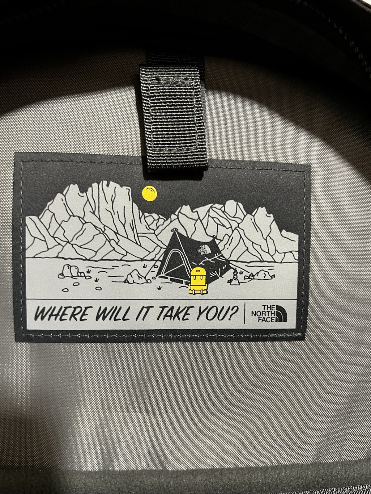 The North Face Fall Line Backpack TNF Black w/Logo Flexvent Hard Back