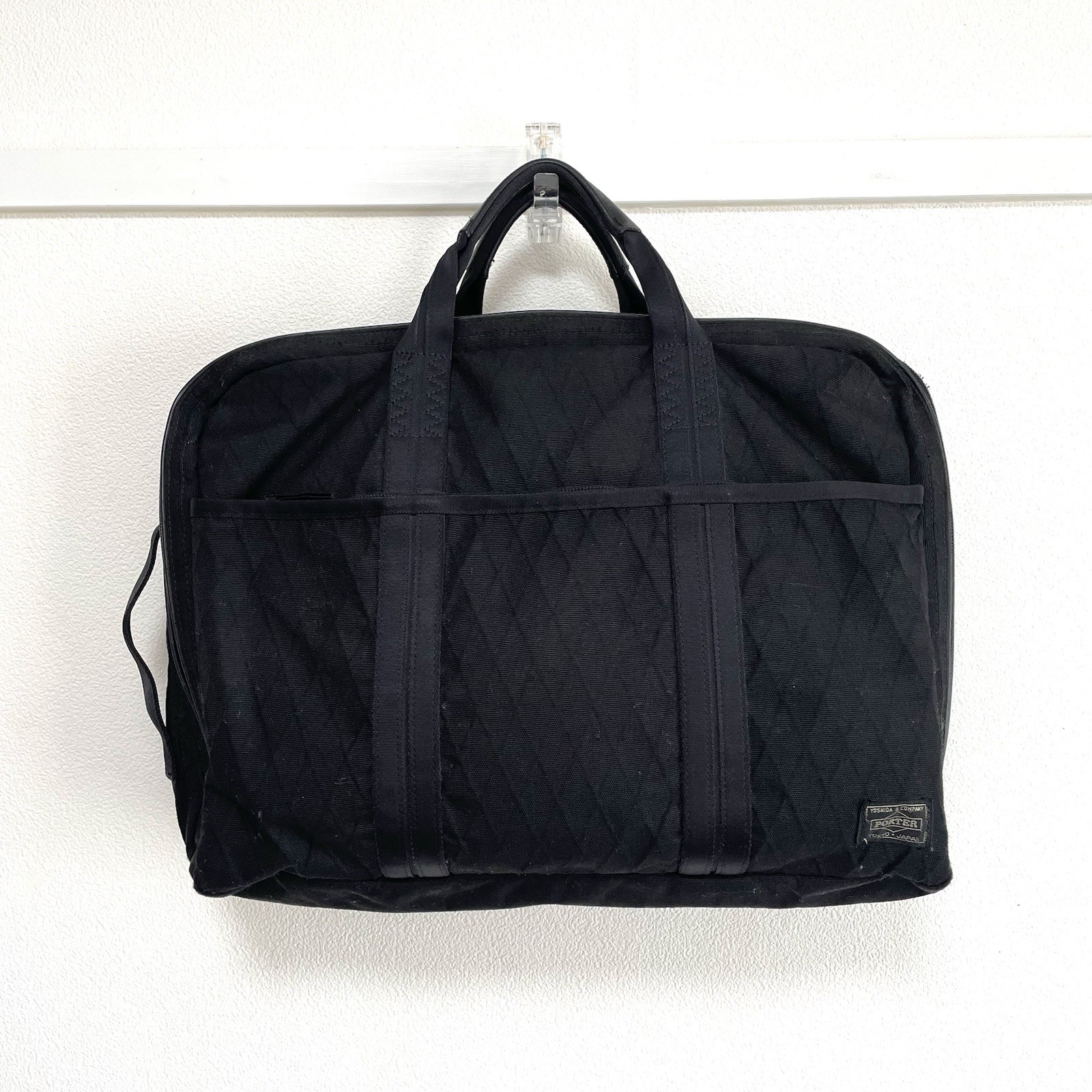 Porter Yoshida Co 3 Way Business Laptop Bag Briefcase Backpack Black Nylon Japan