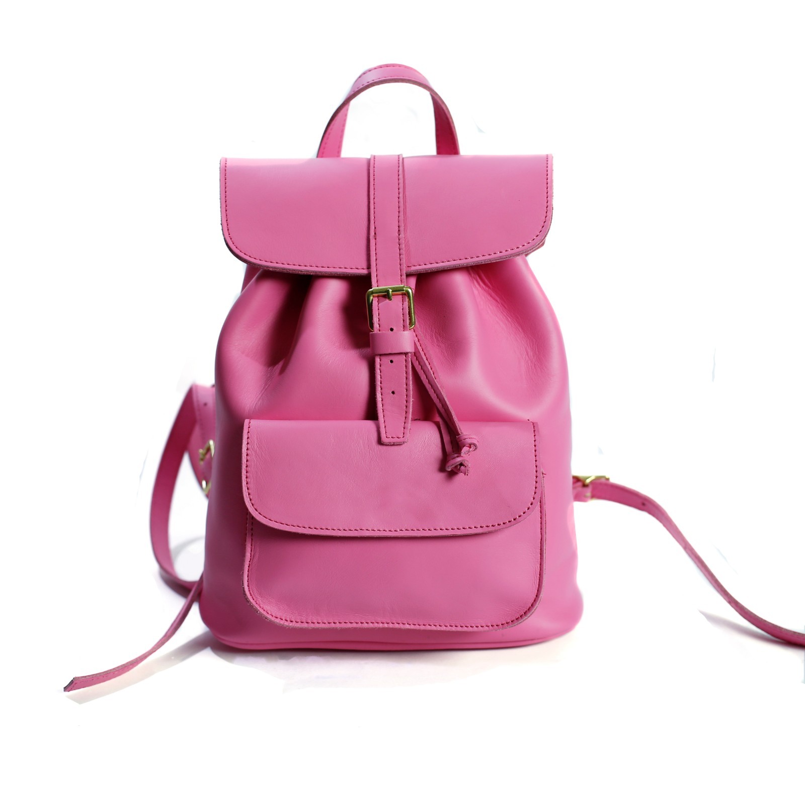 Backpack Shoulder bags satchel Bag Made in New York color Black & pink handcraft