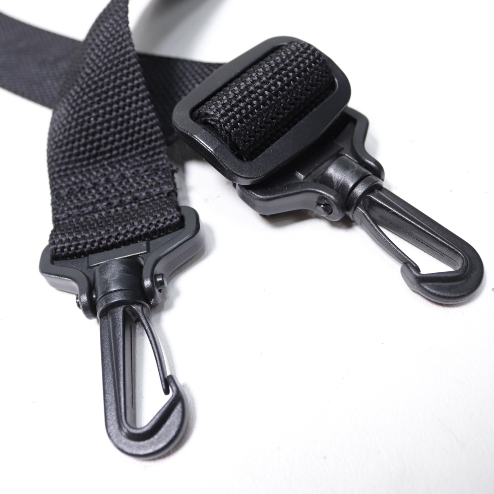 Adjustable Nylon Replacement Strap Gree Black Padded Grip Adj Plastic Clip 46 in