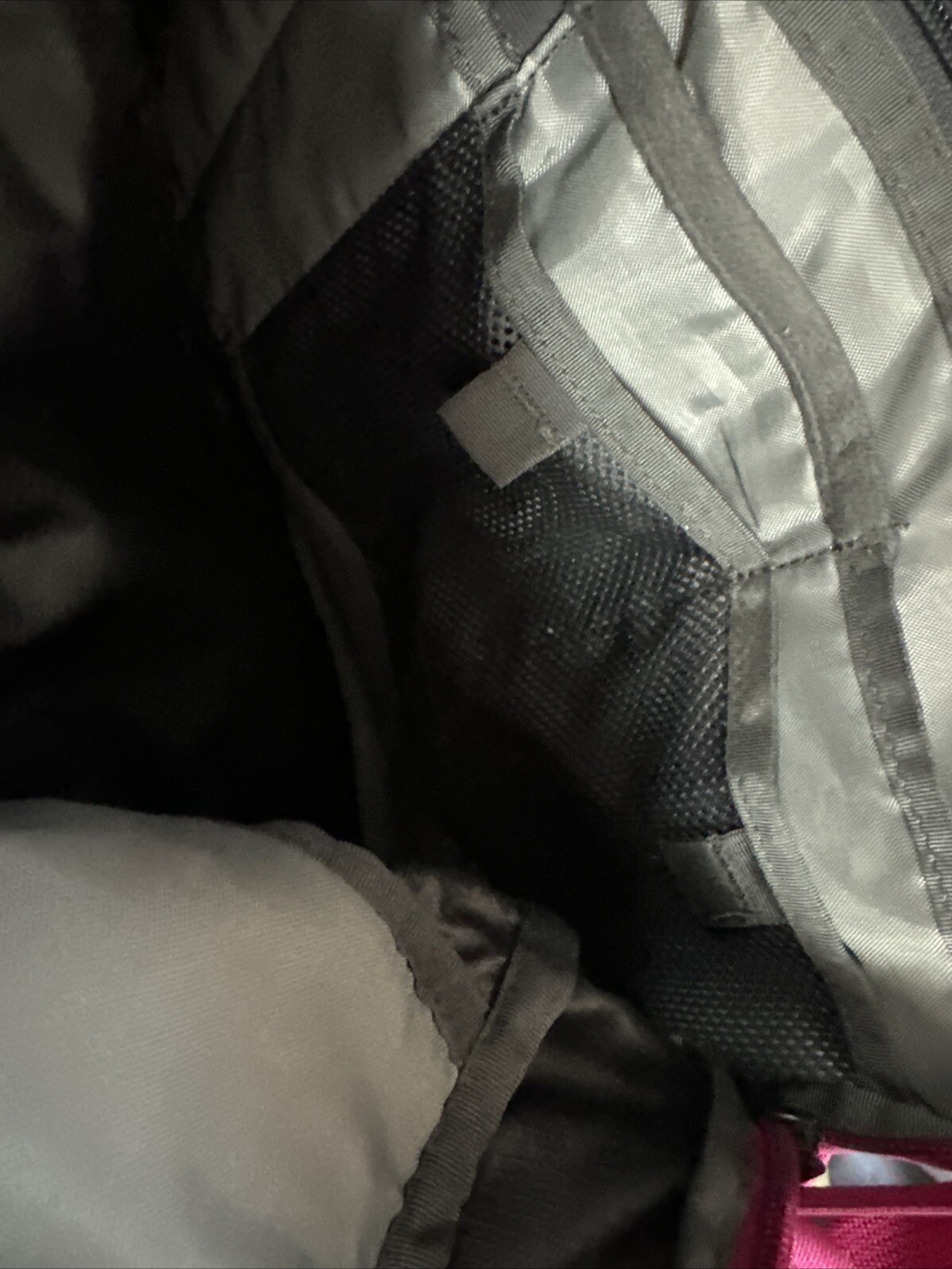 The North Face Backpack Recon Bag Travel School Gym Laptop Black Pink Flex Vent