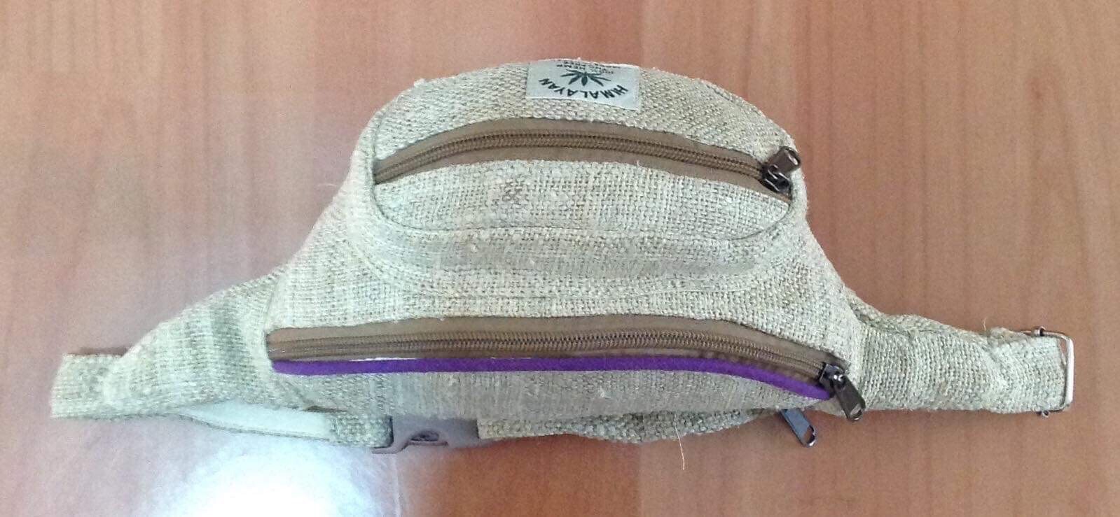 Natural Hemp Fanny Pack