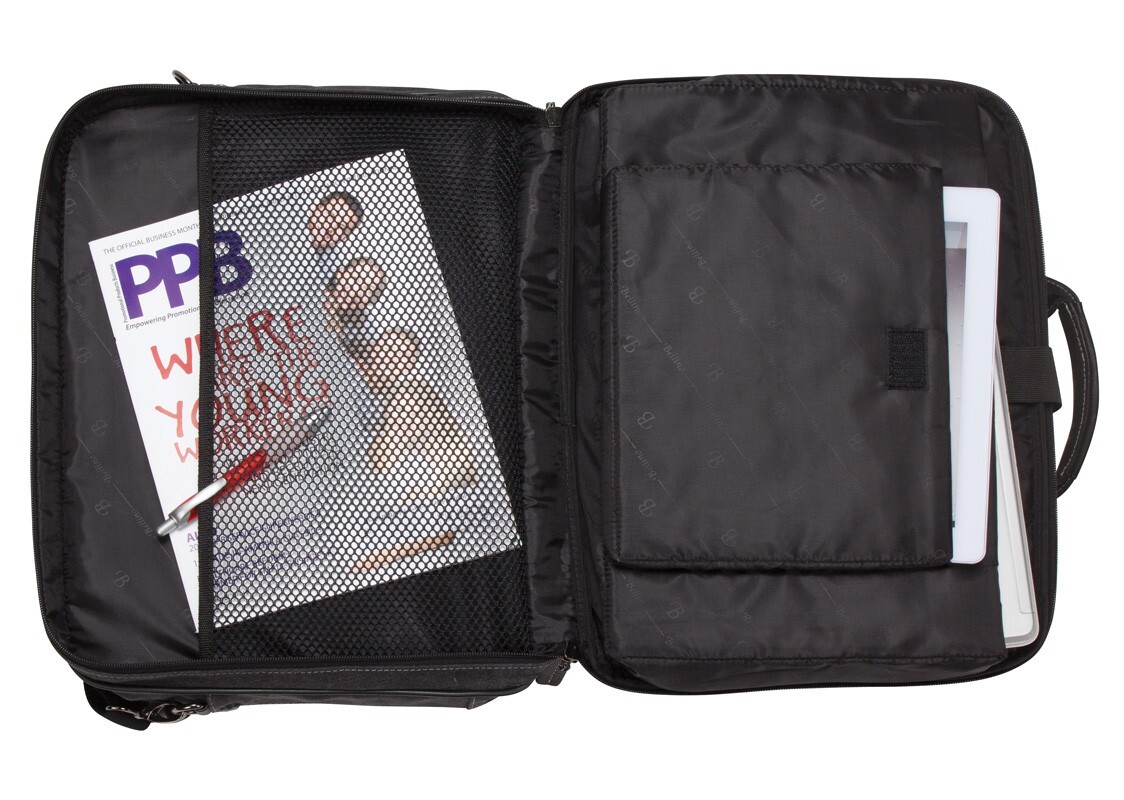 Unisex Heavy Duty Executive Business Canvas Convention Office Computer Briefcase