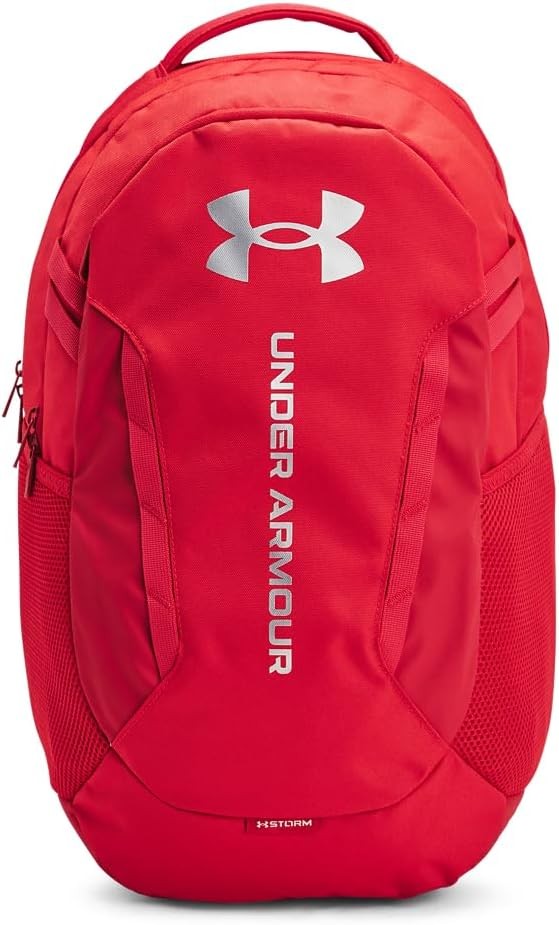Unisex-Adult Hustle 6.0 Backpack, (002) Black/Black/White, One Size Fits Most