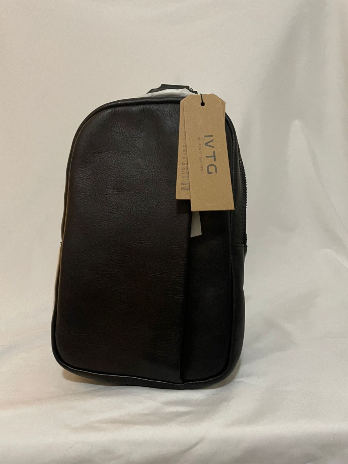 Genuine Leather Sling Bag Unisex Real Leather Sling Backpack- Father’s Day Gift