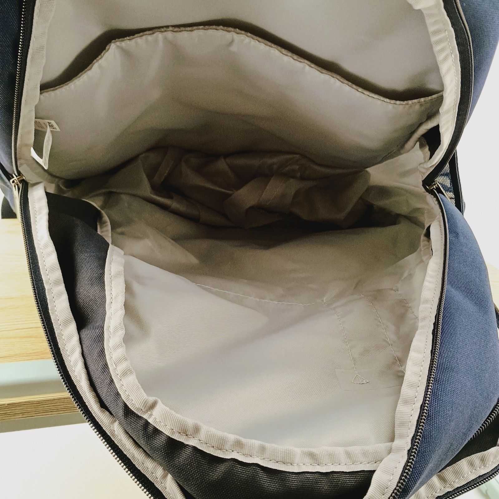 Under Armour Hustle 5.0 Backpack Navy Blue UA Storm Laptop Bag 1361176-408 OSFA