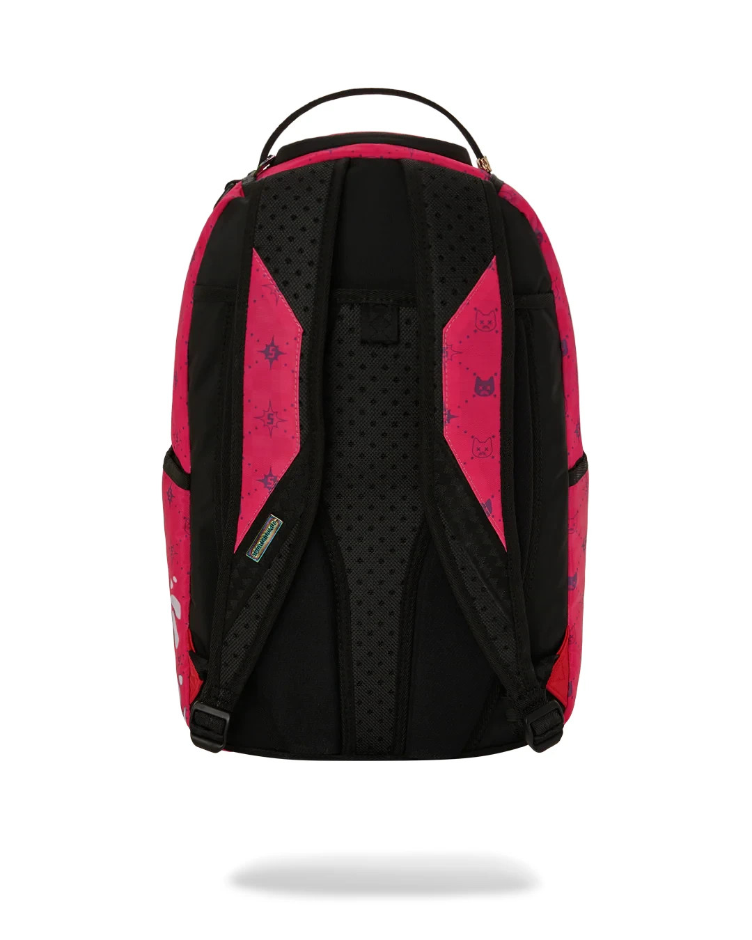 Sprayground Kitty Cash Speed Backpack🔥New Black/Pink Bookbag Large School Bag