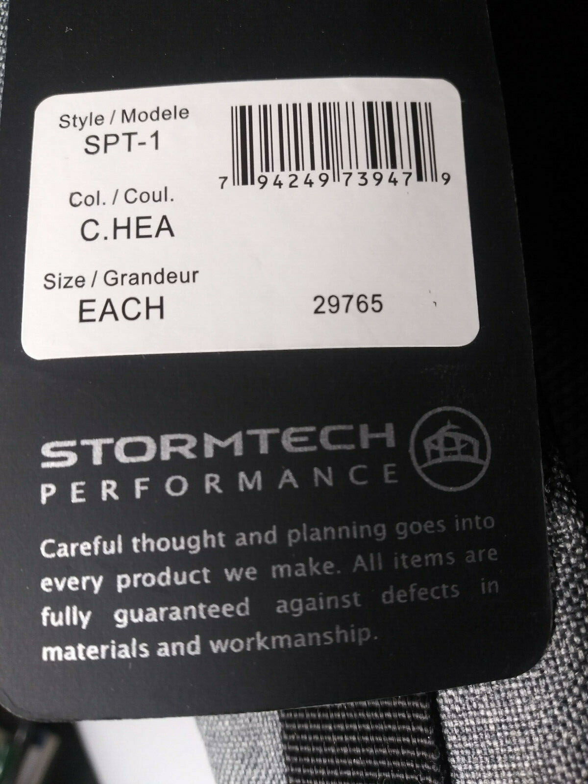 Stormtech Oasis Backpack SPT-1 -Gray Backpack -Cooper Carry Logo