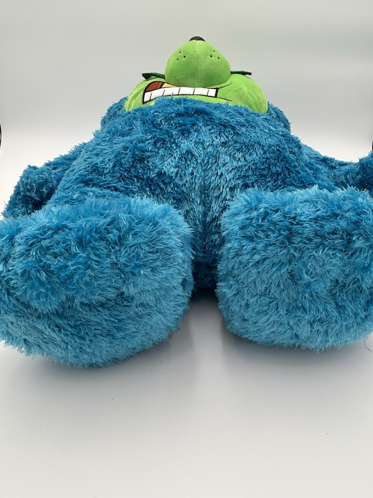 Sprayground x Sesame Street Cookie Monster Money Bear Backpack Rare (NWT)