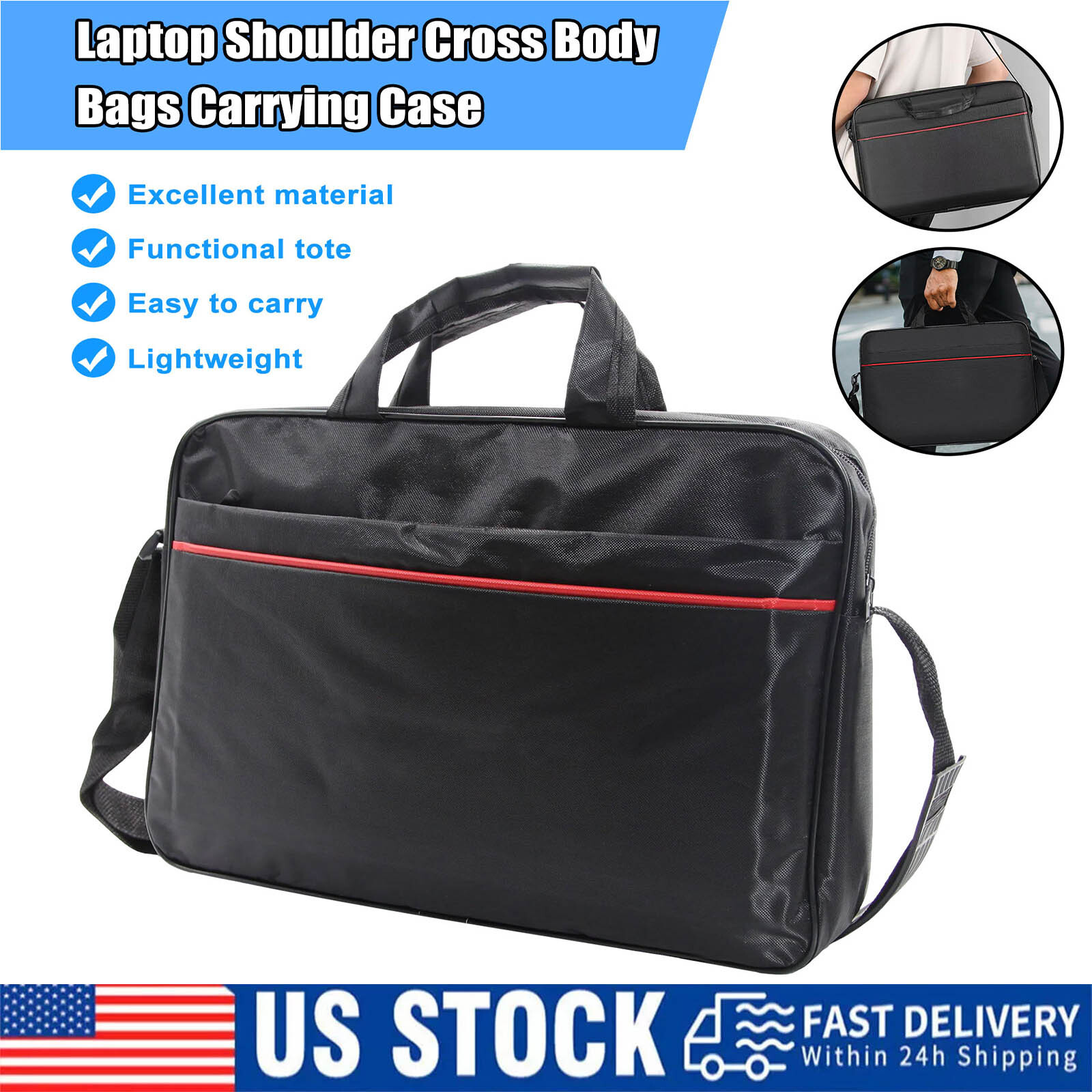 NEW Laptop Bag Case With Shoulder Strap For 13″14″15.6″ Asus/Macbook DELL/Lenovo
